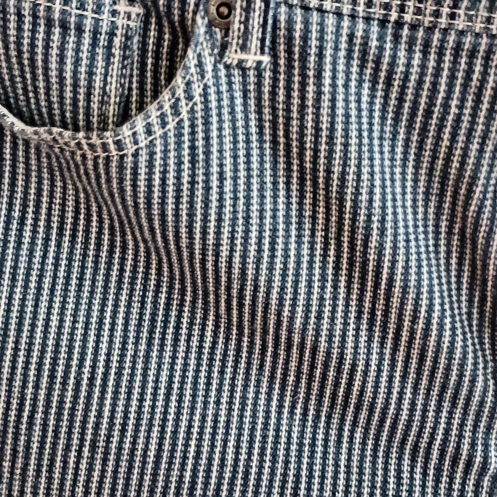 Chico's Striped Blue and White Pants